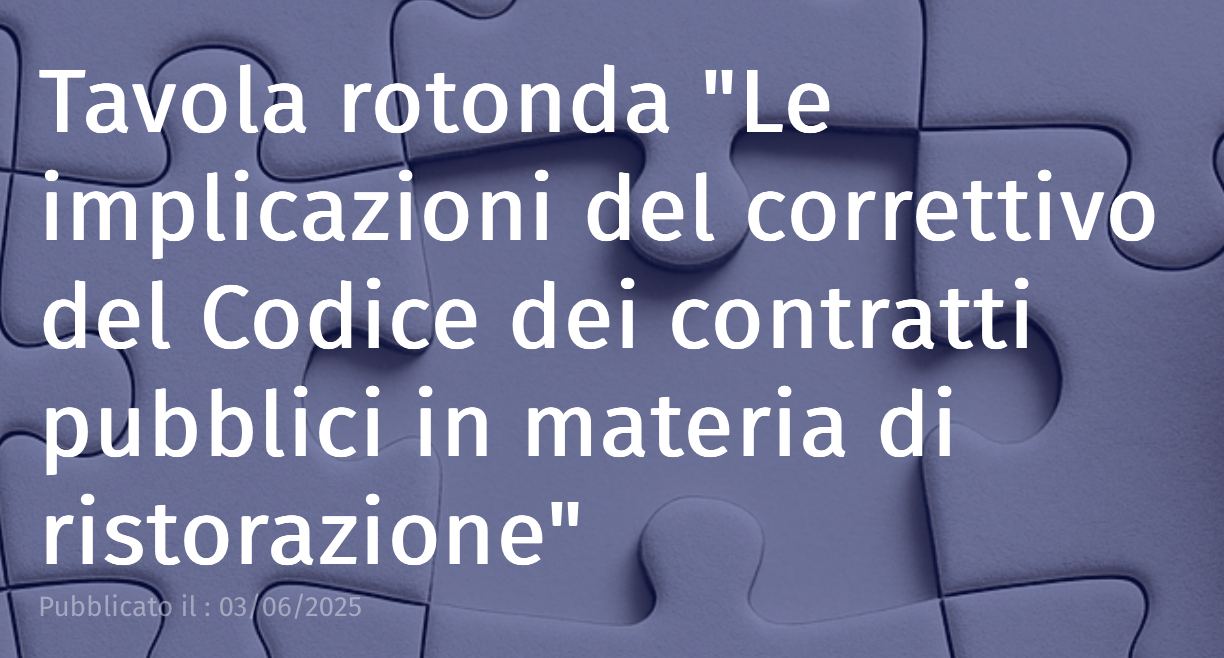 Le implicazioni del correttivo del Codice dei contratti pubblici in materia di ristorazione